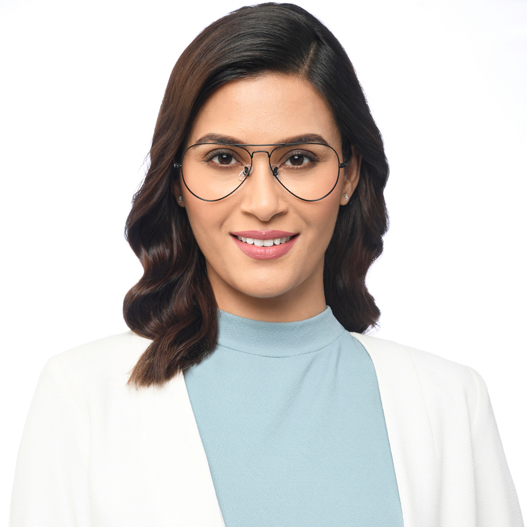 Vincent Chase Online Black Full Rim Aviator right side