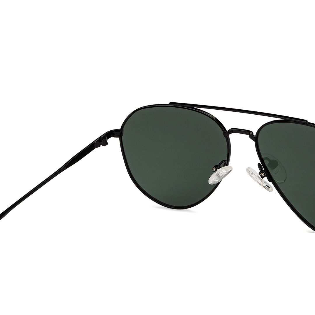 Vincent Chase Polarized Black Full Rim Aviator right side