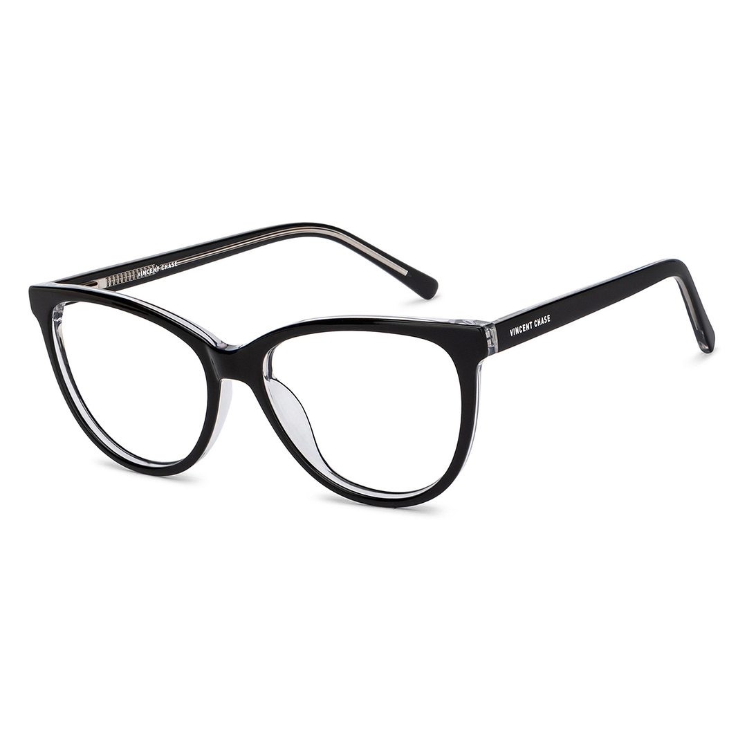 Vincent Chase Online Black Full Rim Cat Eye right side