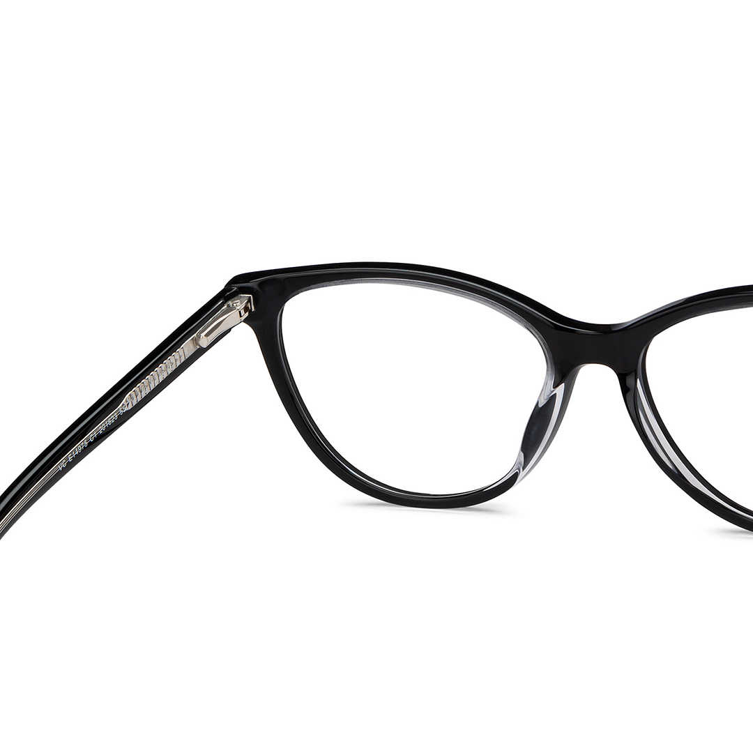 Vincent Chase Online Black Full Rim Cat Eye right side