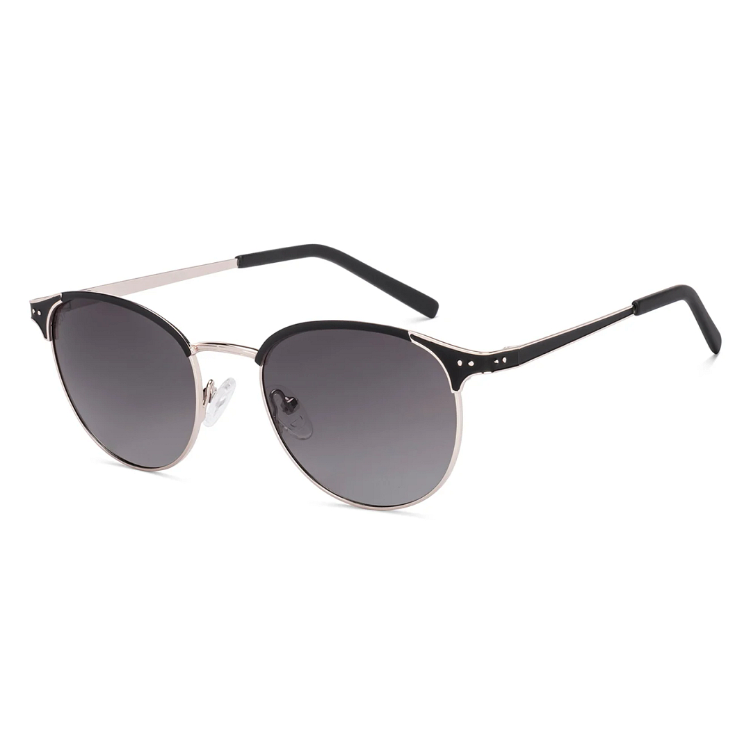 Vincent Chase Polarized Black Full Rim Clubmaster right side