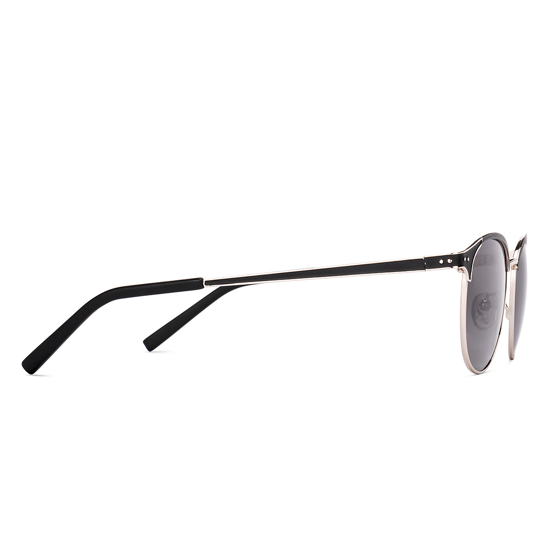 Vincent Chase Polarized Black Full Rim Clubmaster left side
