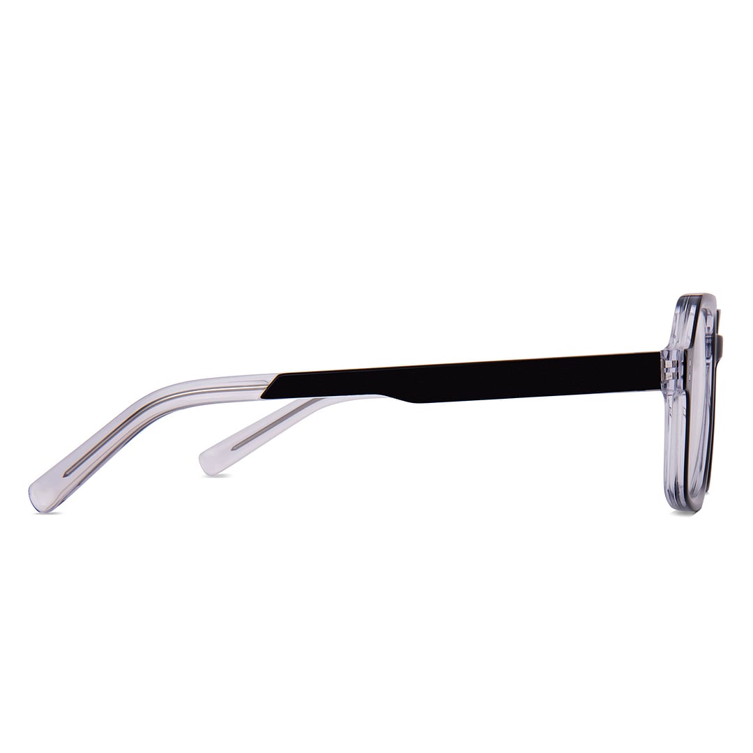 Vincent Chase Black Full Rim Geometric right side