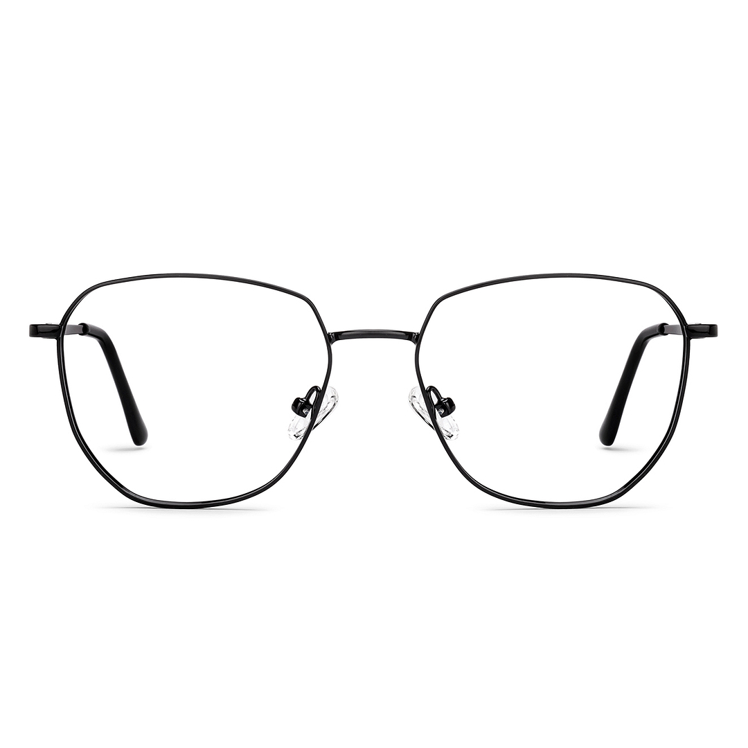 Vincent Chase Black Full Rim Geometric right side