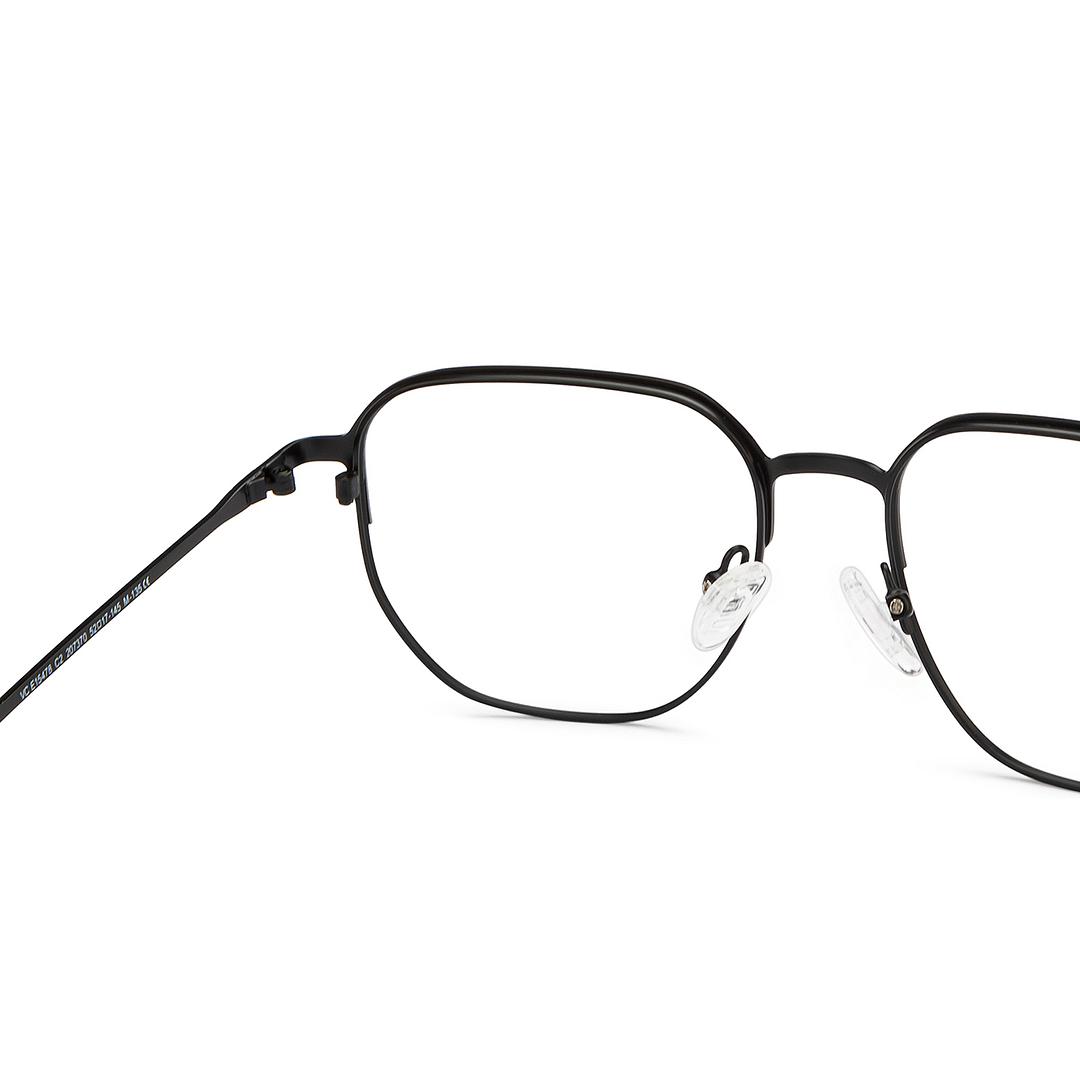 Vincent Chase Black Full Rim Geometric right side