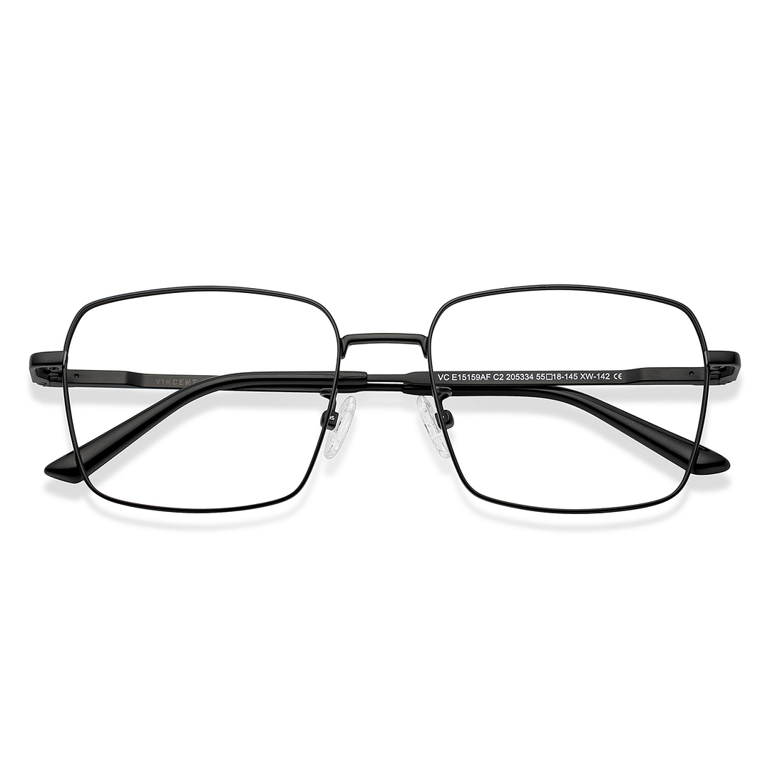Vincent Chase Online Black Full Rim Square left side
