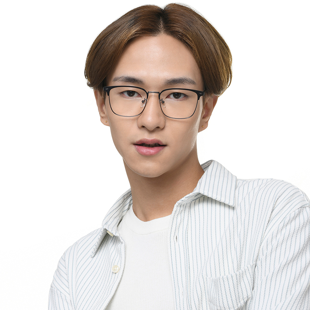 Vincent Chase Online Black Full Rim Square right side