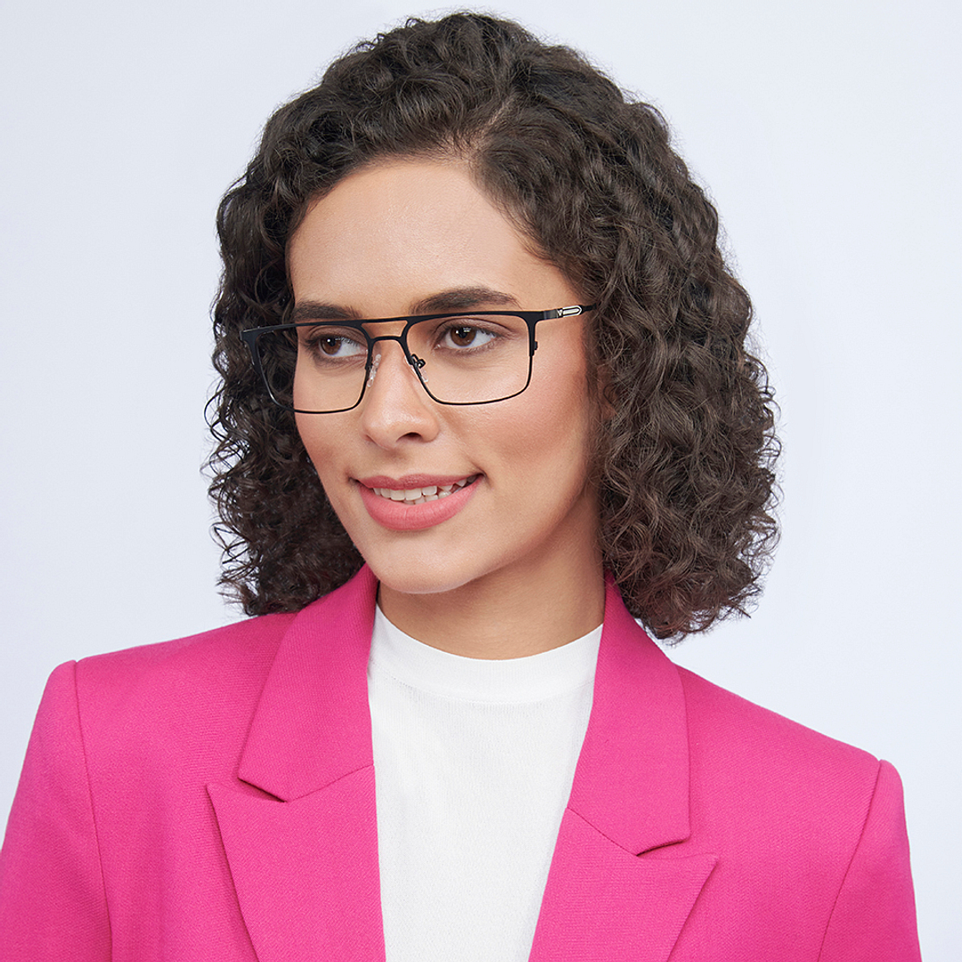 Vincent Chase Online Black Full Rim Rectangle right side
