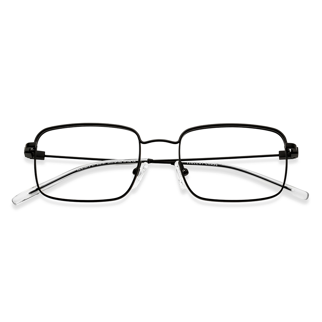 Vincent Chase Online Black Full Rim Rectangle left side