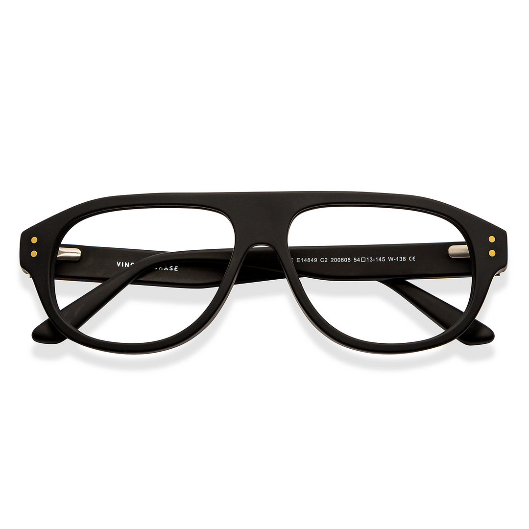 Vincent Chase Online Black Full Rim Round right side