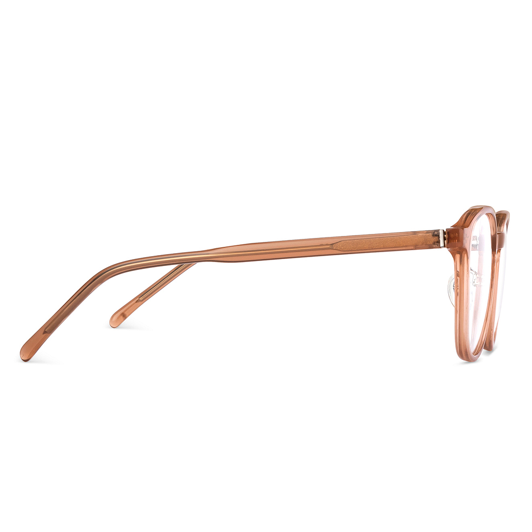 Vincent Chase Online Pink Transparent Full Rim Square left side
