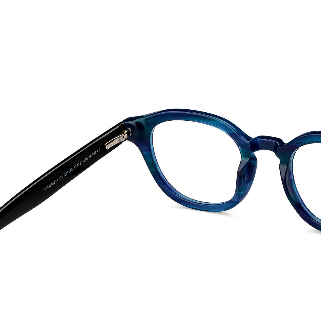 Vincent Chase Online Sky Blue Full Rim Square right side