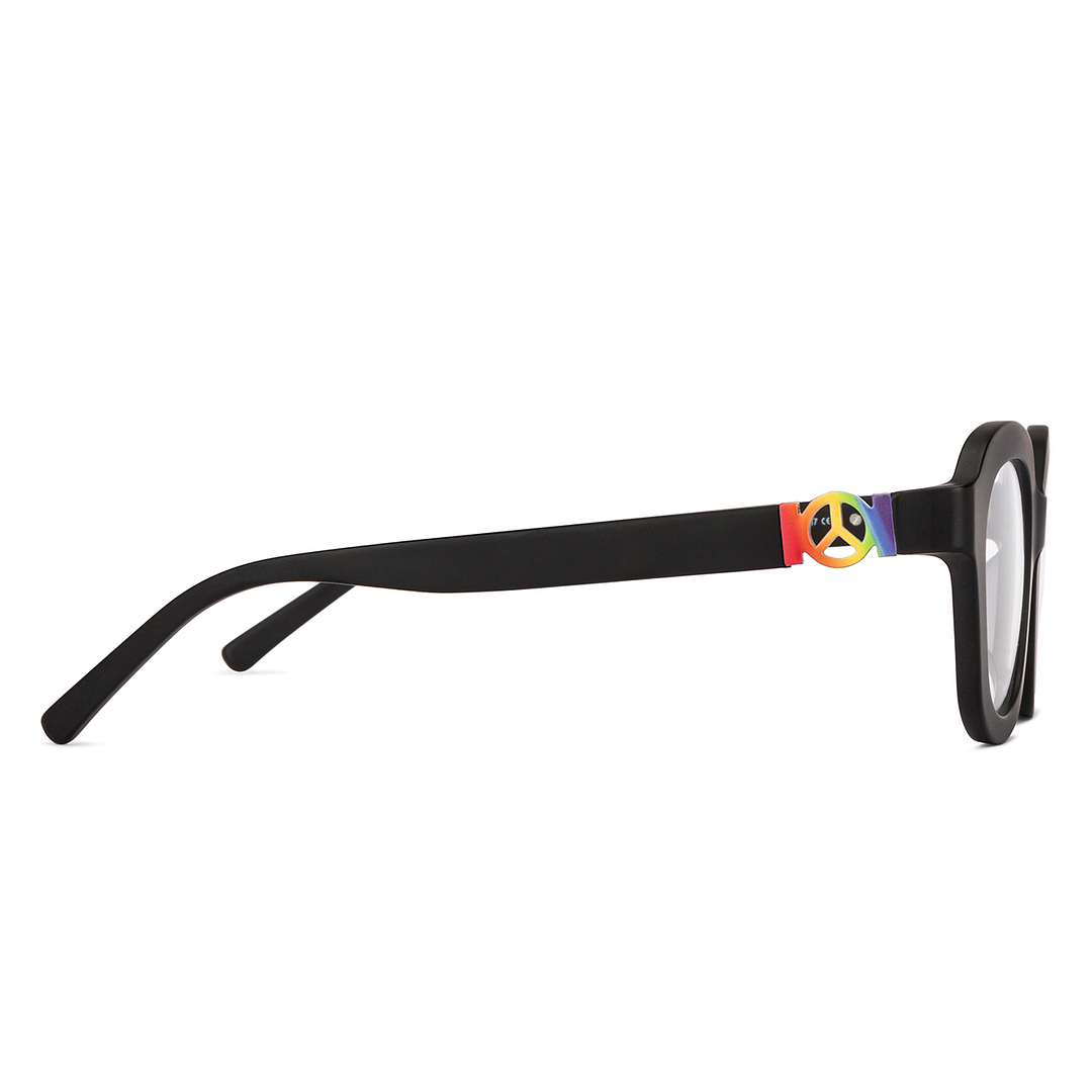 Vincent Chase Online Black Full Rim Round right side