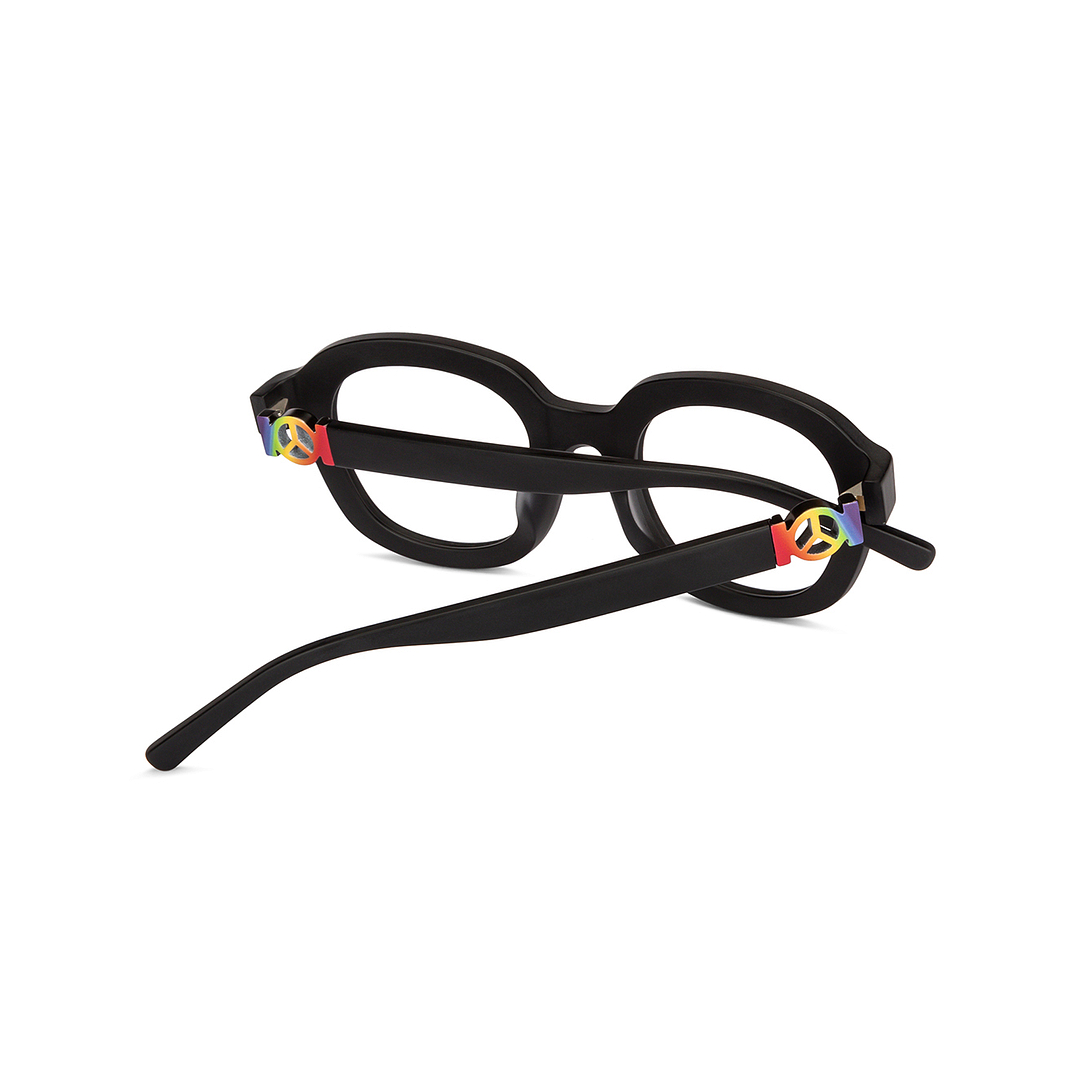 Vincent Chase Online Black Full Rim Round left side