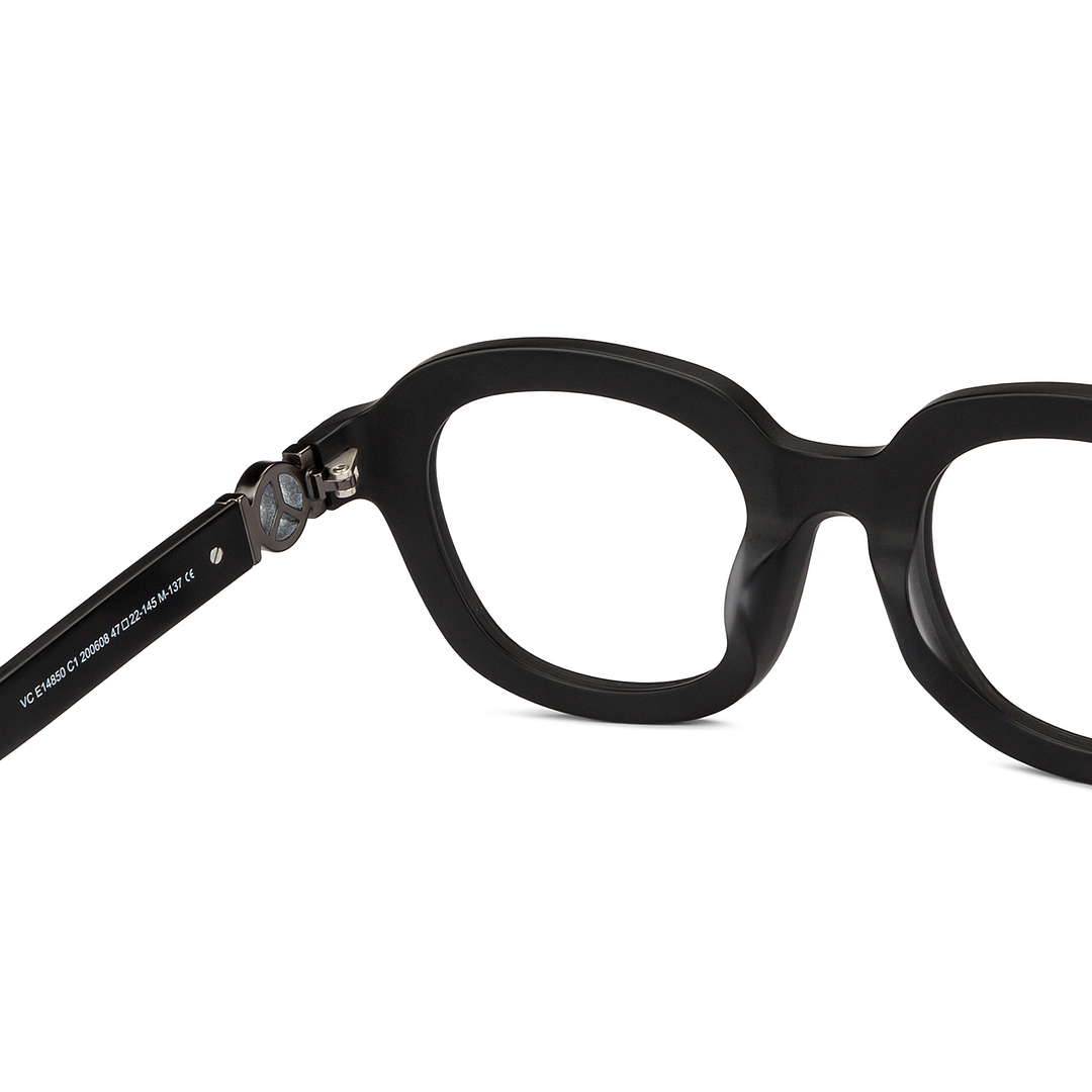 Vincent Chase Online Black Full Rim Round left side