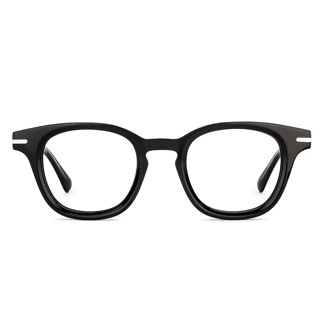 Vincent Chase Black Full Rim Square right side