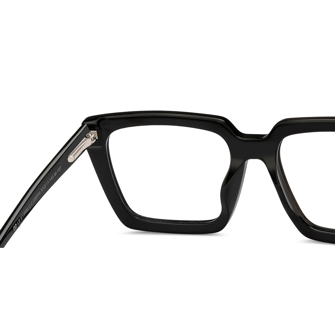 Lenskart STUDIO Black Full Rim Square right side