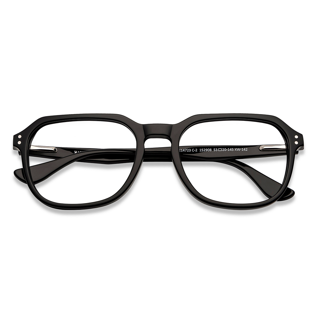 Vincent Chase Online Black Full Rim Square left side