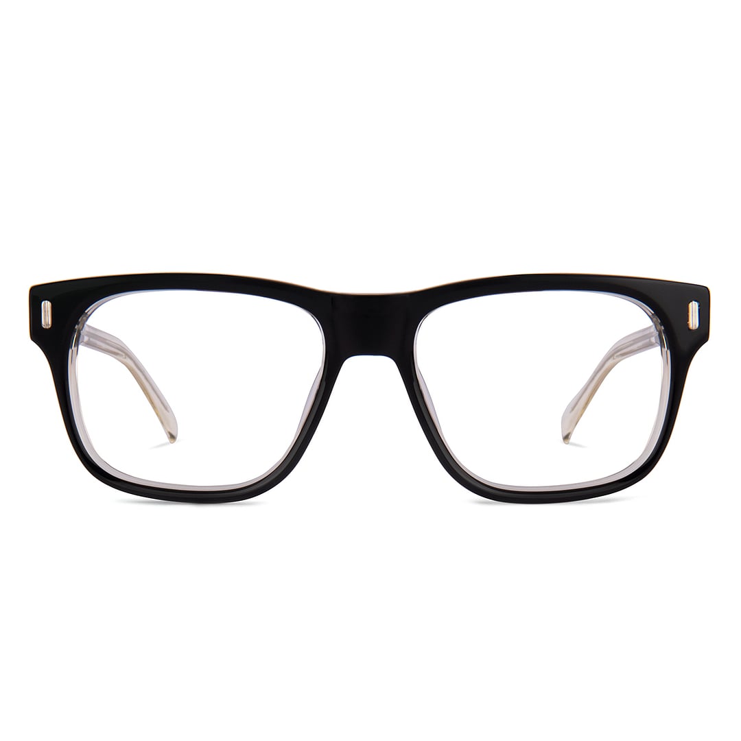 Vincent Chase Black Full Rim Square right side
