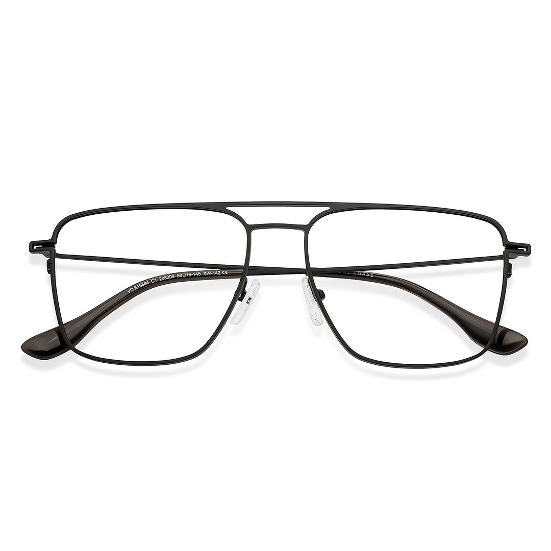 Vincent Chase Online Black Full Rim Geometric left side