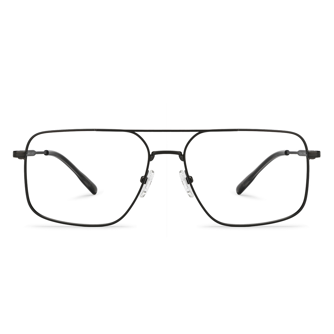 Vincent Chase Black Full Rim Square right side