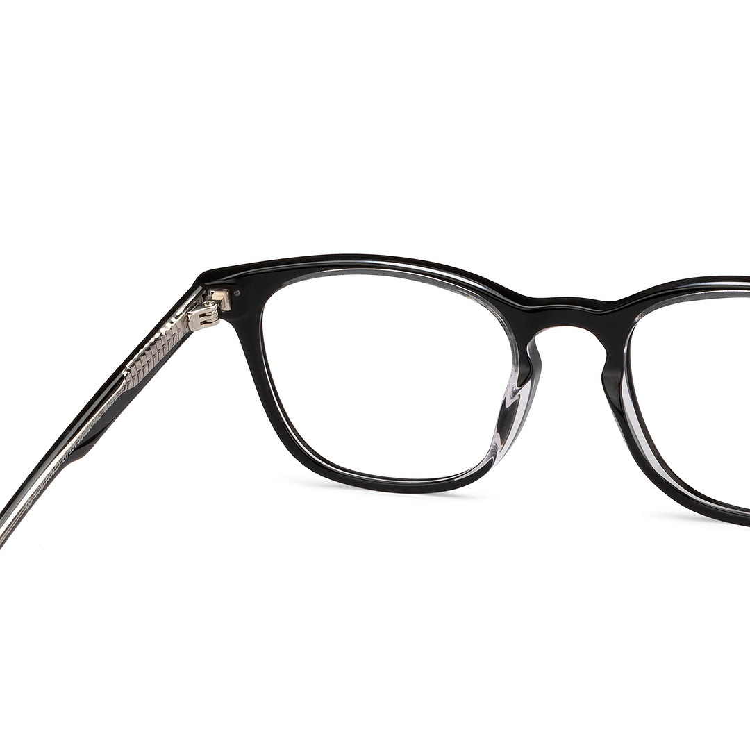 Vincent Chase Black Full Rim Square right side