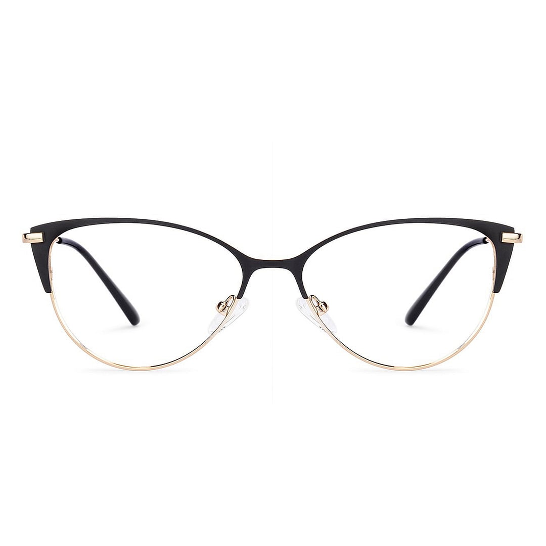 Vincent Chase Online Black Full Rim Cat Eye left side