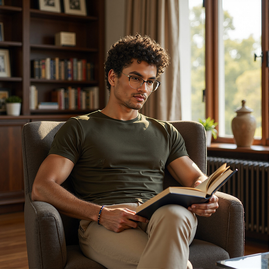 Vincent Chase Black Full Rim Cat Eye left side