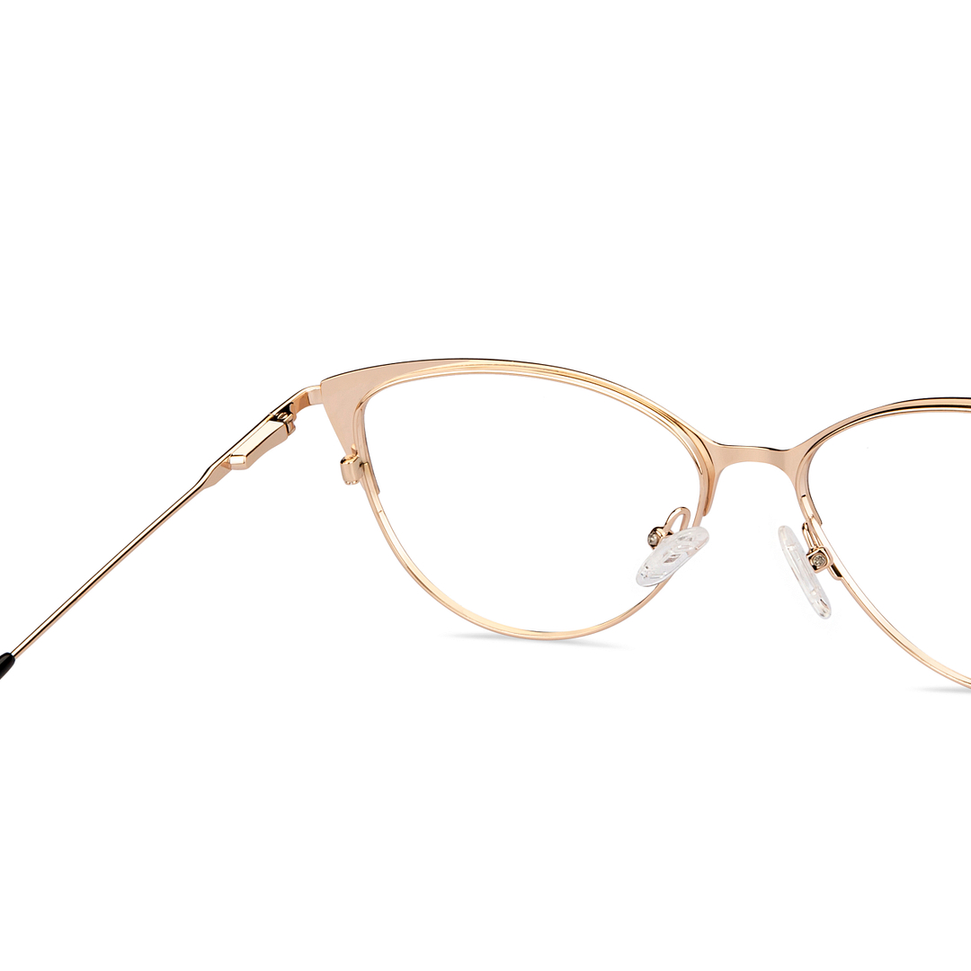 Vincent Chase Black Full Rim Cat Eye right side