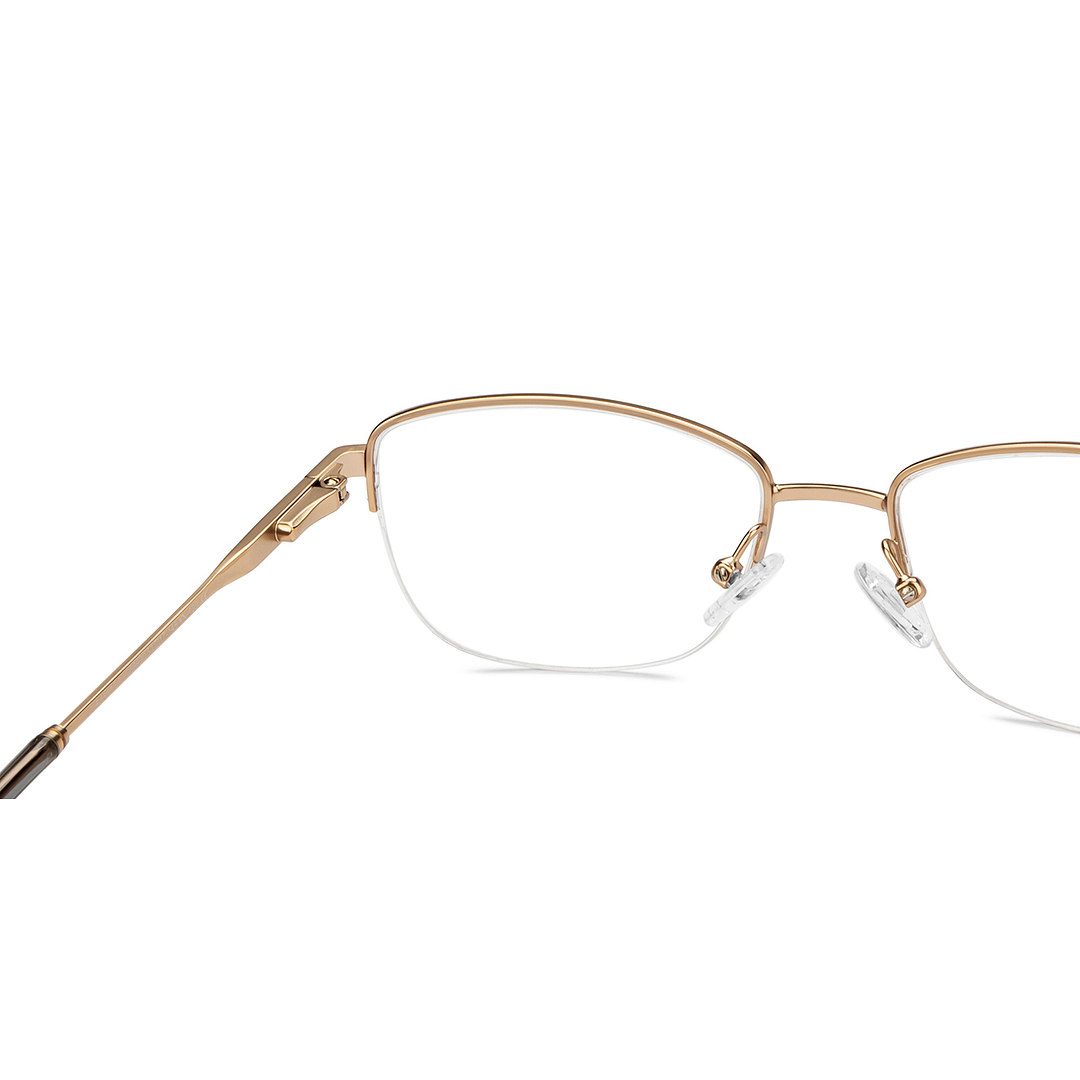 Vincent Chase Online Black Half Rim Rectangle right side