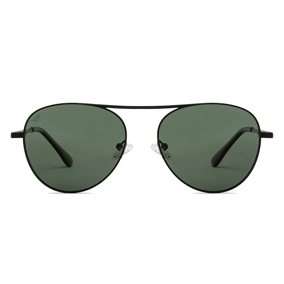 Vincent Chase Online Black Full Rim Aviator left side