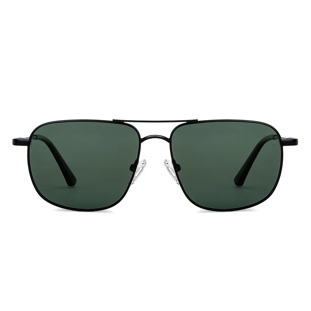 Vincent Chase Polarized Black Full Rim Rectangle left side