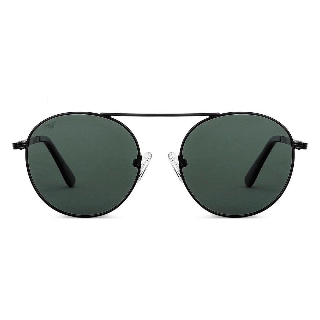 Vincent Chase Polarized Black Full Rim Round right side