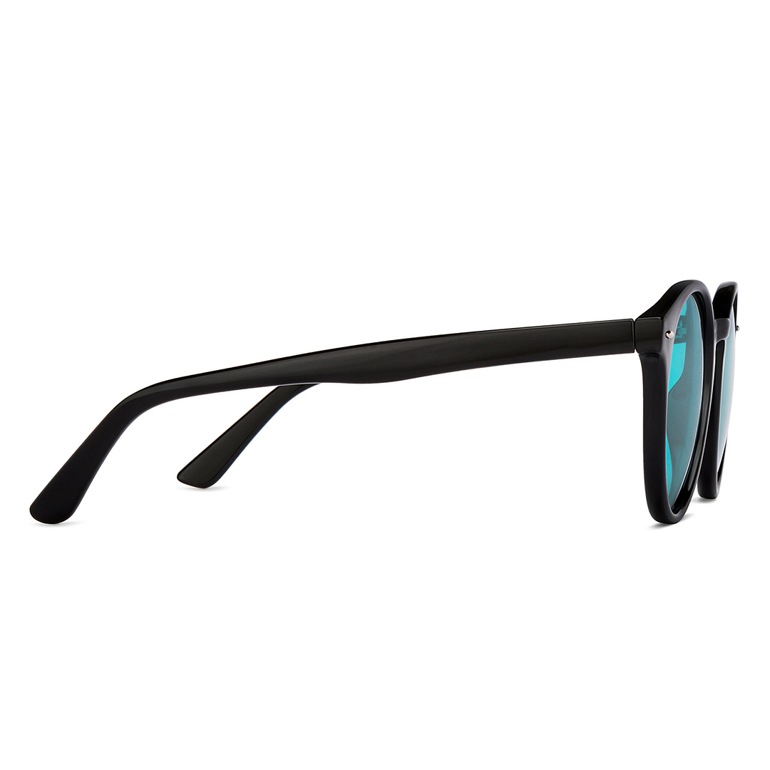 Vincent Chase Online Black Full Rim Round left side