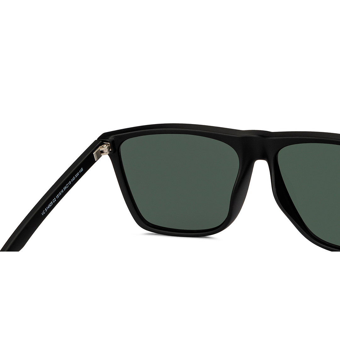 Vincent Chase Black Full Rim Square right side