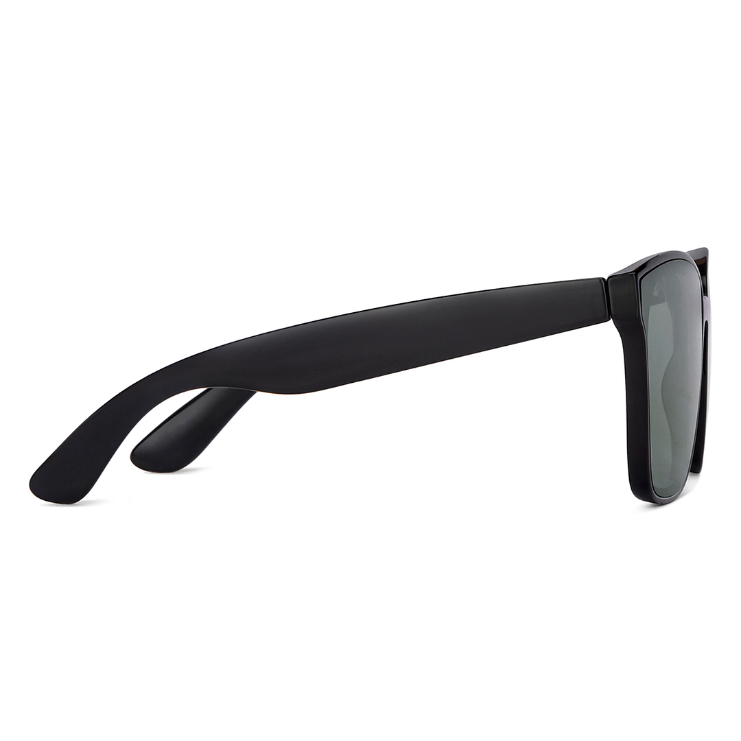 Vincent Chase Black Full Rim Square left side