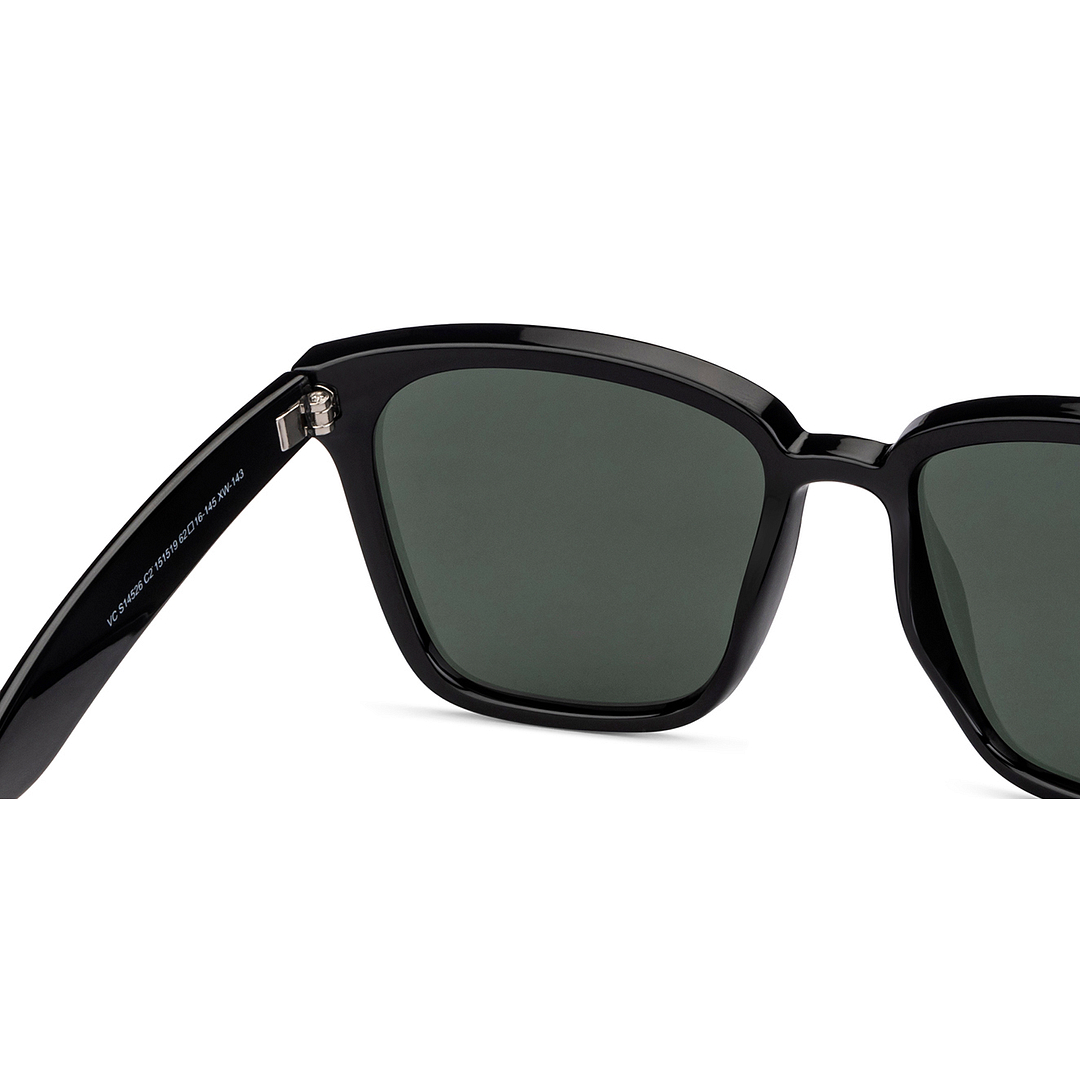 Vincent Chase Black Full Rim Square right side