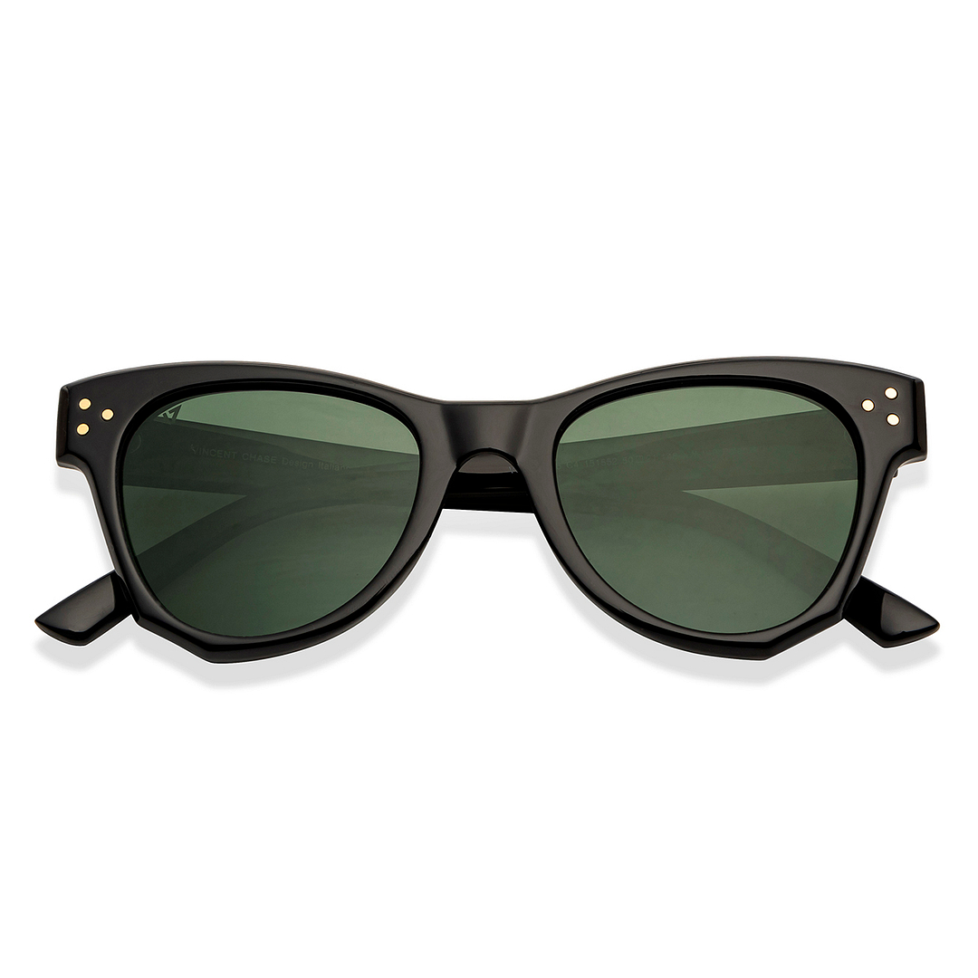 Vincent Chase Online Black Full Rim Geometric left side