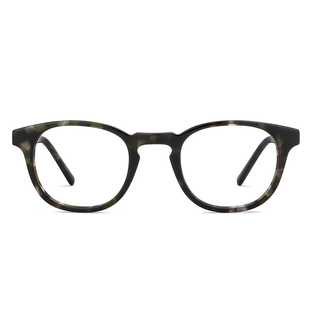 Vincent Chase Online Military Green Full Rim Round left side