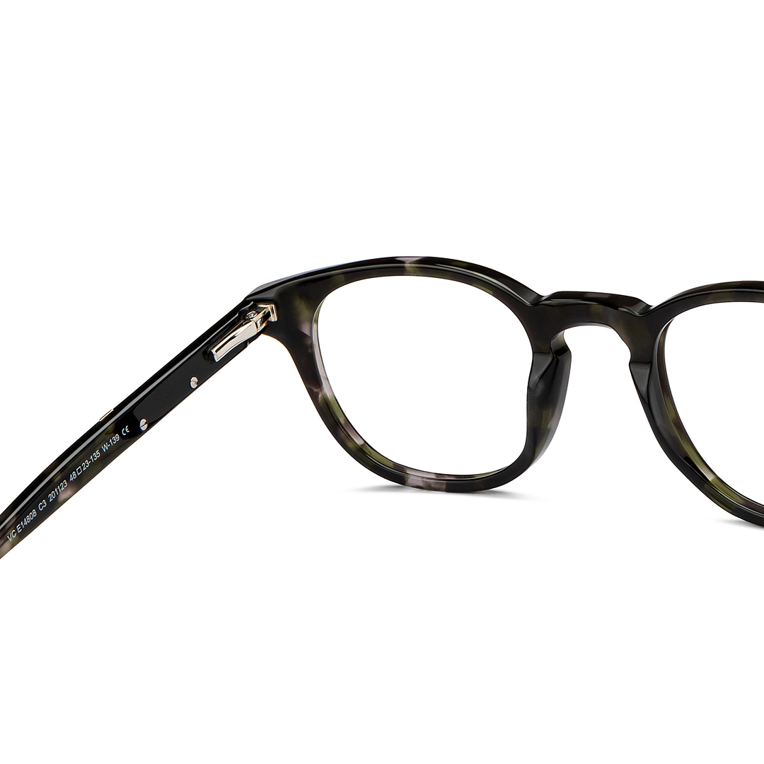 Vincent Chase Online Military Green Full Rim Round right side