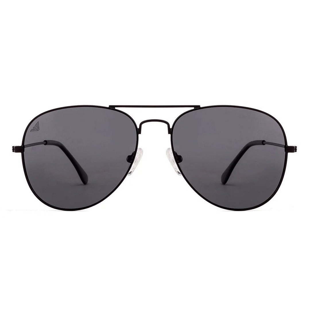 Vincent Chase Polarized Black Full Rim Aviator left side