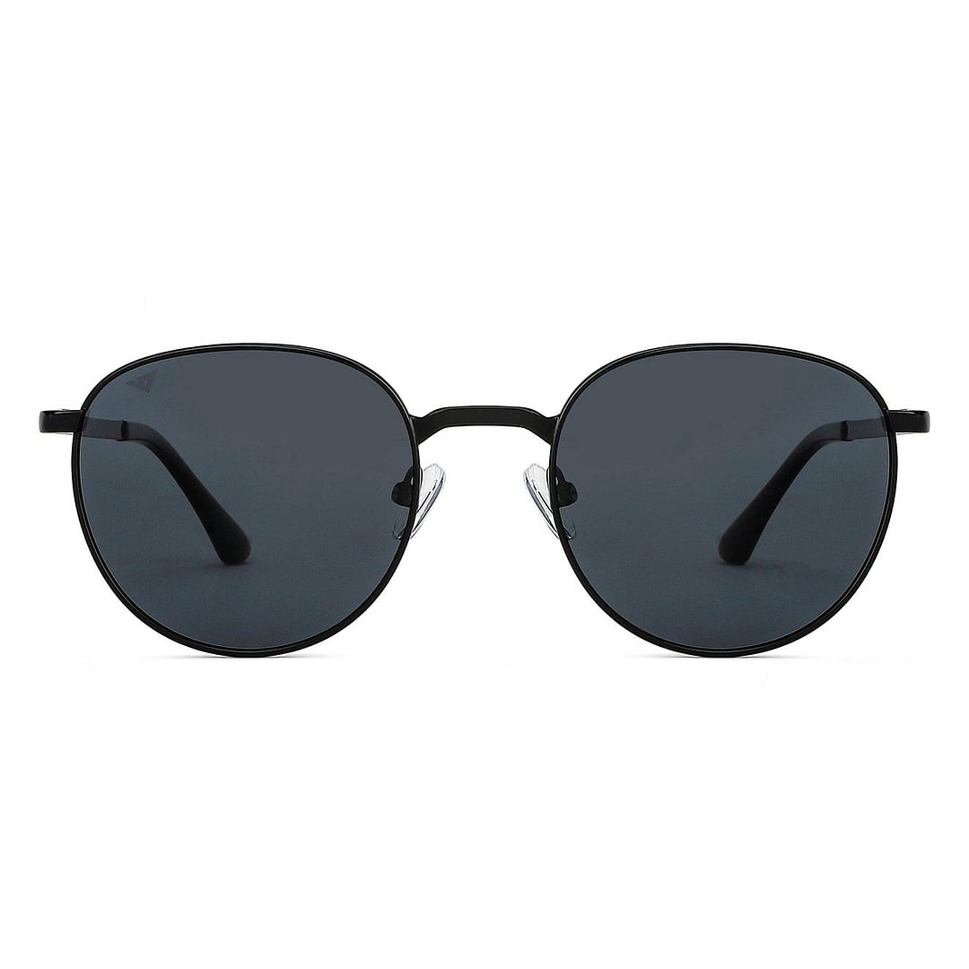 Vincent Chase Polarized Black Full Rim Round right side