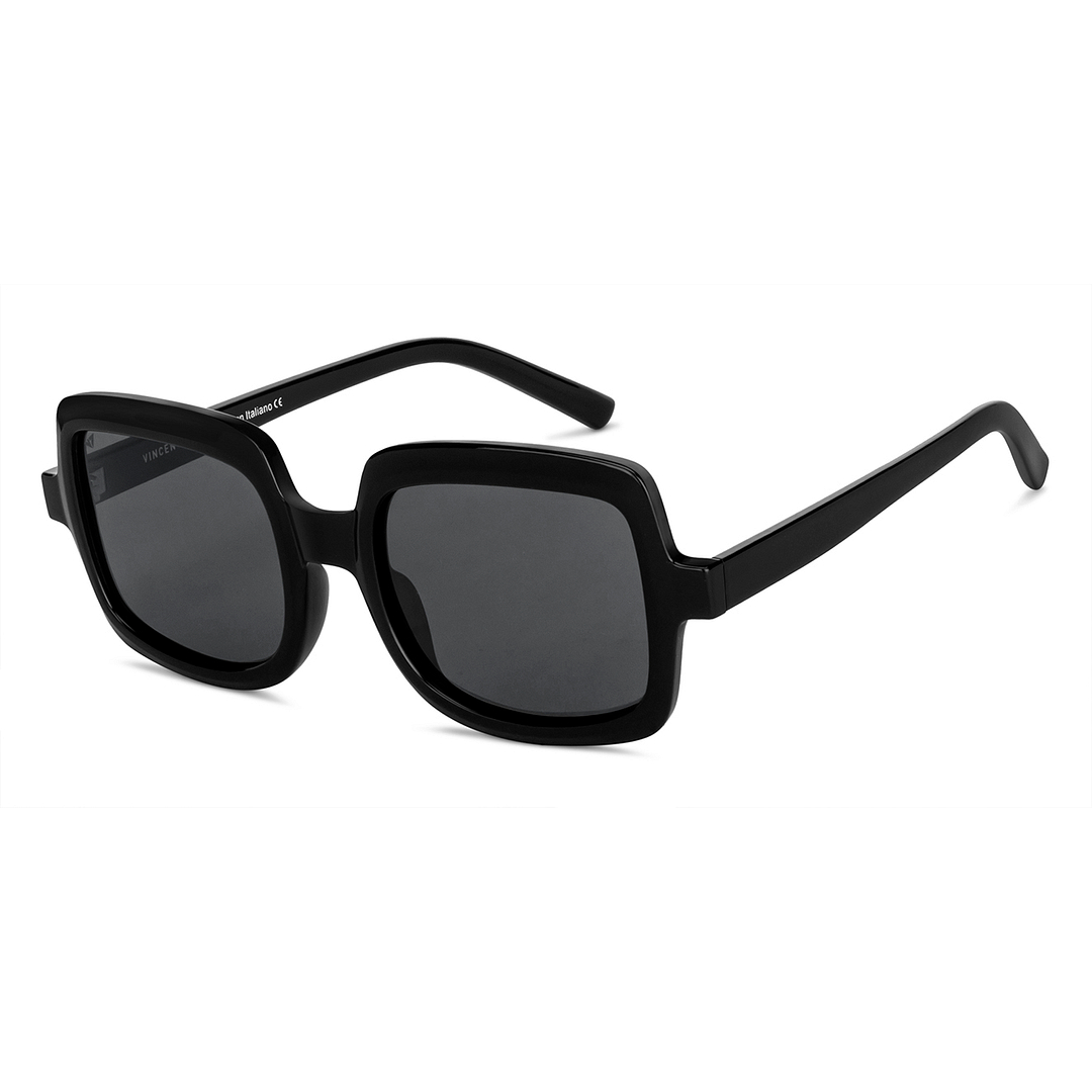 Vincent Chase Polarized Black Full Rim Square right side