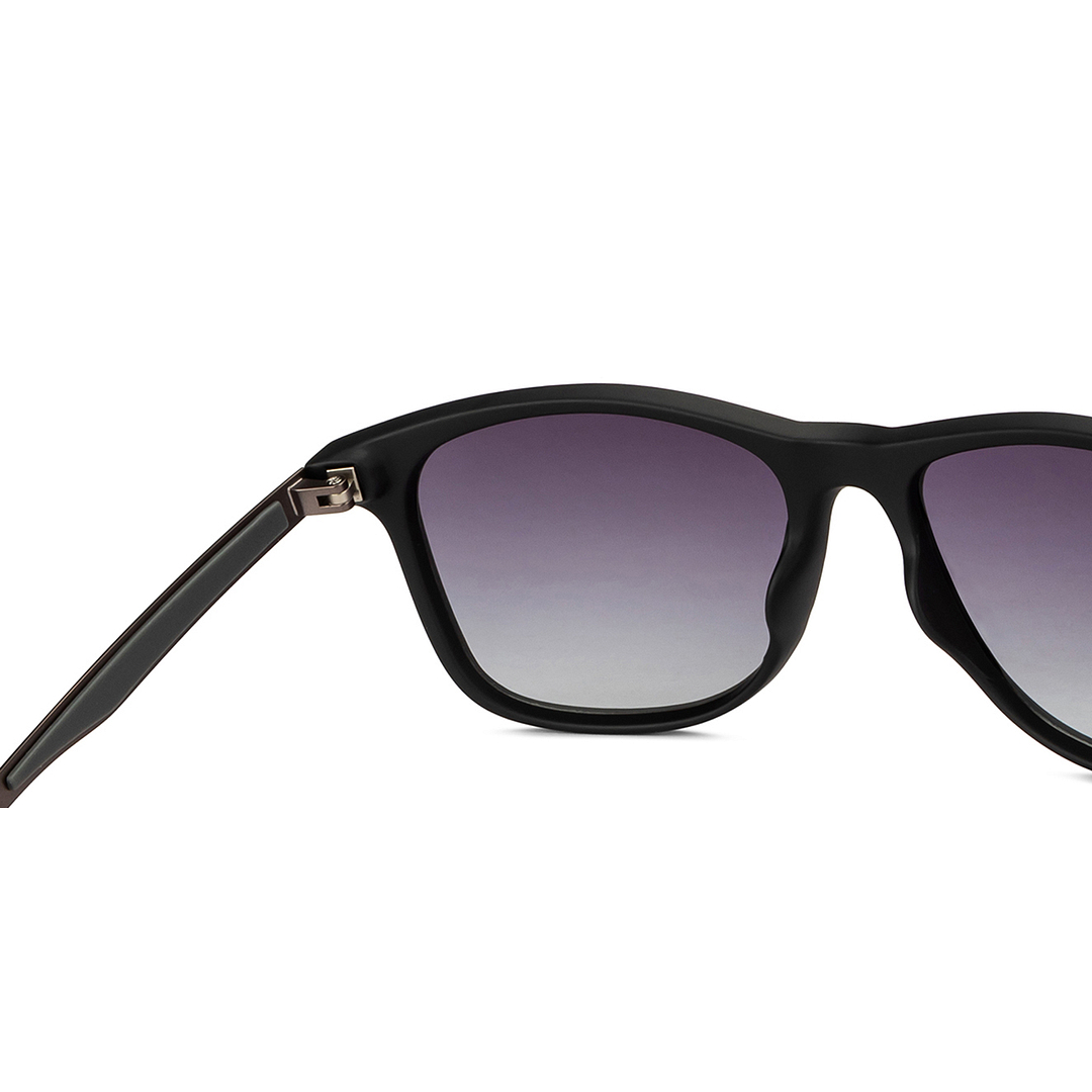 Vincent Chase Polarized Black Full Rim Square right side