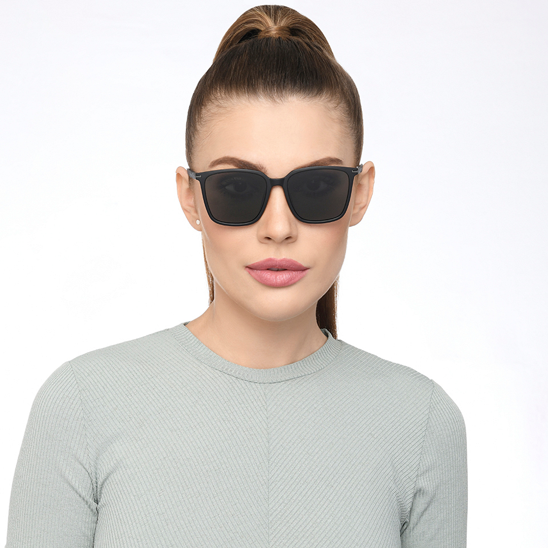 Vincent Chase Polarized Black Full Rim Square right side