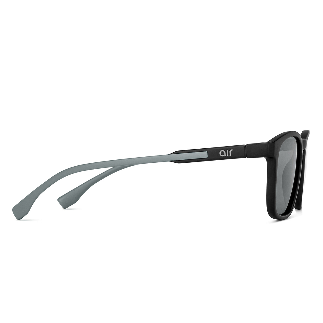 Vincent Chase Polarized Black Full Rim Square left side