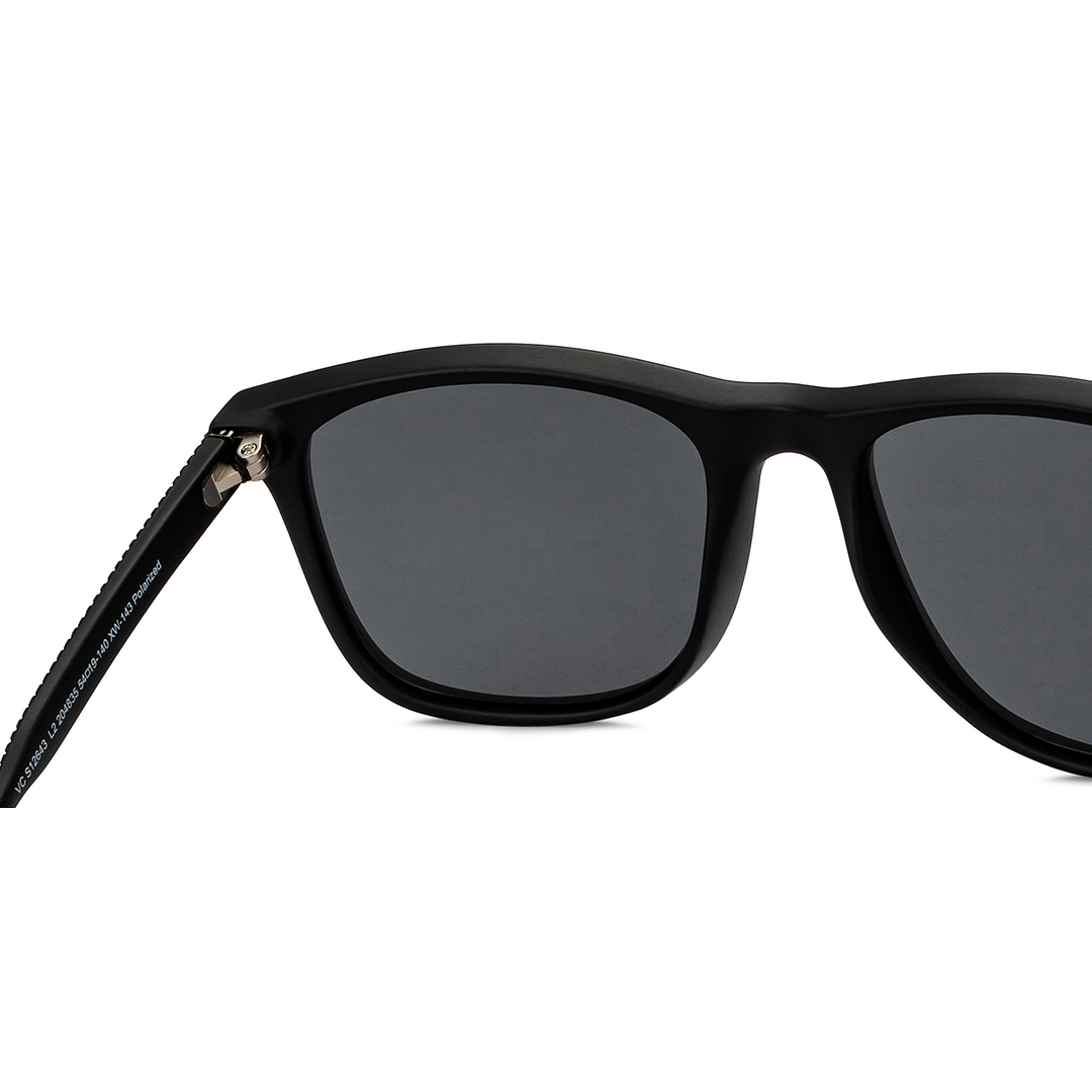 Vincent Chase Polarized Black Full Rim Square right side