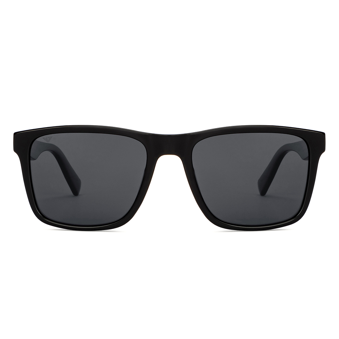 Buy Black Grey Full Rim Square Vincent Chase Polarized Style Cast