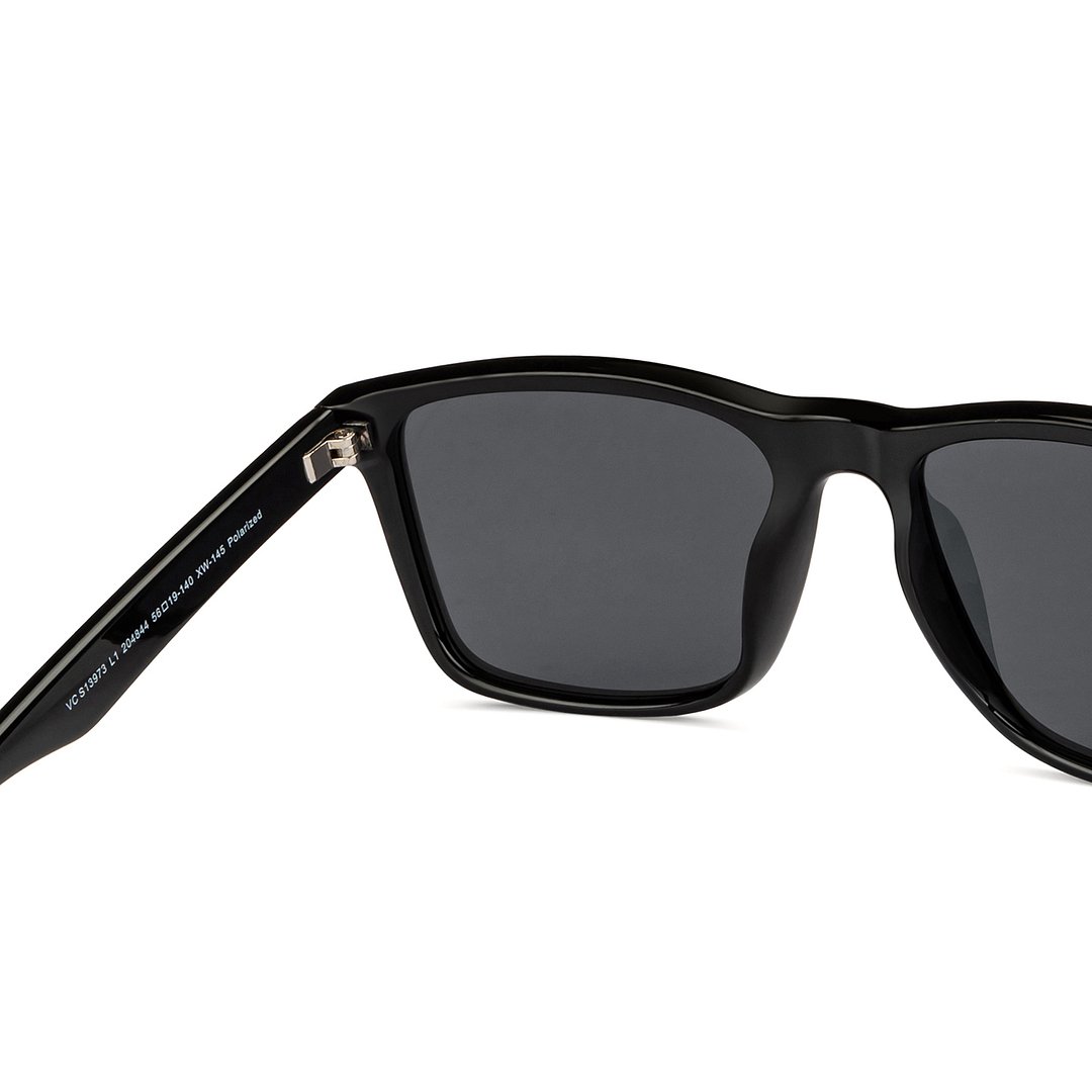 Vincent Chase Polarized Black Full Rim Square right side