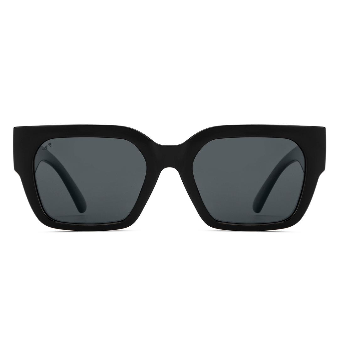 Grey Black Full Rim Square Vincent Chase VC Sun Non-metal VC